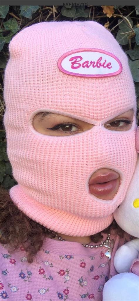 barbie ski mask